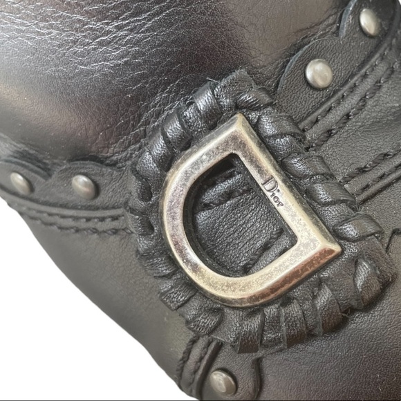 Dior Vintage Booties Black Leather - Picture 10 of 15